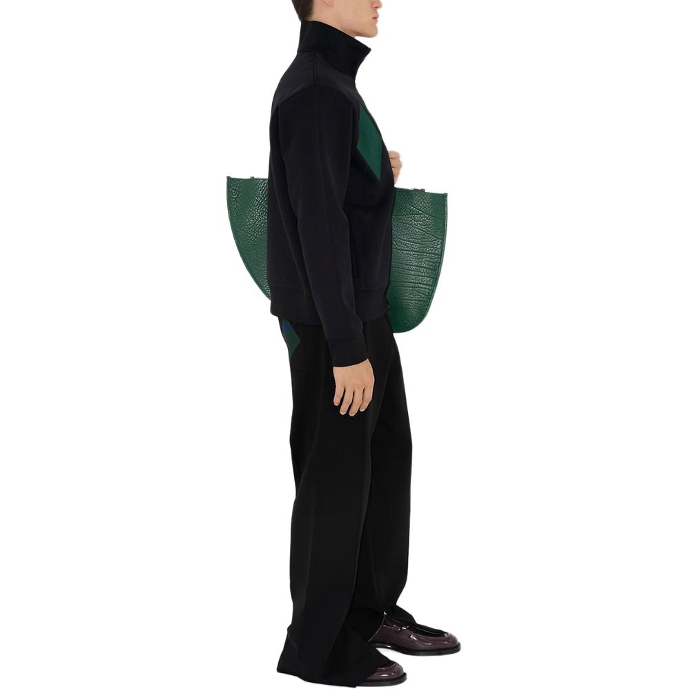 Details for Burberry SS24 Seluar Jogger Hitam Knit dengan Pinggang Elastik. 80832811