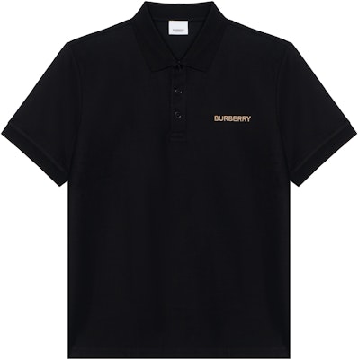 Burberry SS24 Polo Negro con Logo Bordado. 80844361 Buy Burberry SS24 Polo Negro con Logo Bordado. 80844361