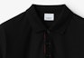 Sizing Burberry SS24 Polo Negro con Logo Bordado. 80844361