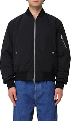 Burberry SS24 黑色刺繡Logo棒球外套拉鍊夾克. 80934121 Lookbook Burberry SS24 黑色刺繡Logo棒球外套拉鍊夾克. 80934121