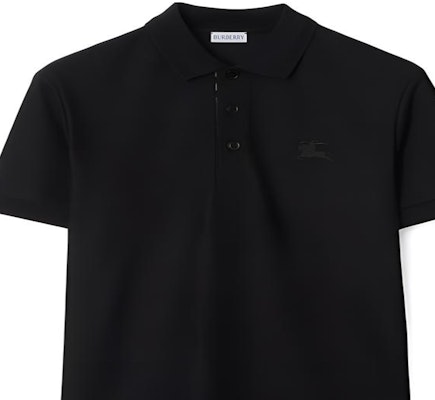 バーバリー SS24 ブラック ロゴ 刺繍 ポロシャツ 80964251 Details for バーバリー SS24 ブラック ロゴ 刺繍 ポロシャツ 80964251