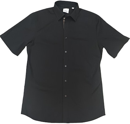 Burberry SS24 Black Short-Sleeve Casual Single-Breasted Shirt. 80842801 Buy Burberry SS24 Black Short-Sleeve Casual Single-Breasted Shirt. 80842801