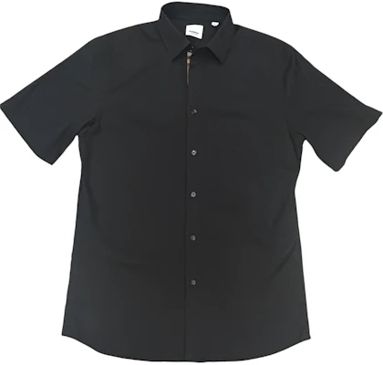Burberry SS24 Black Short-Sleeve Casual Single-Breasted Shirt. 80842801 Order Burberry SS24 Black Short-Sleeve Casual Single-Breasted Shirt. 80842801