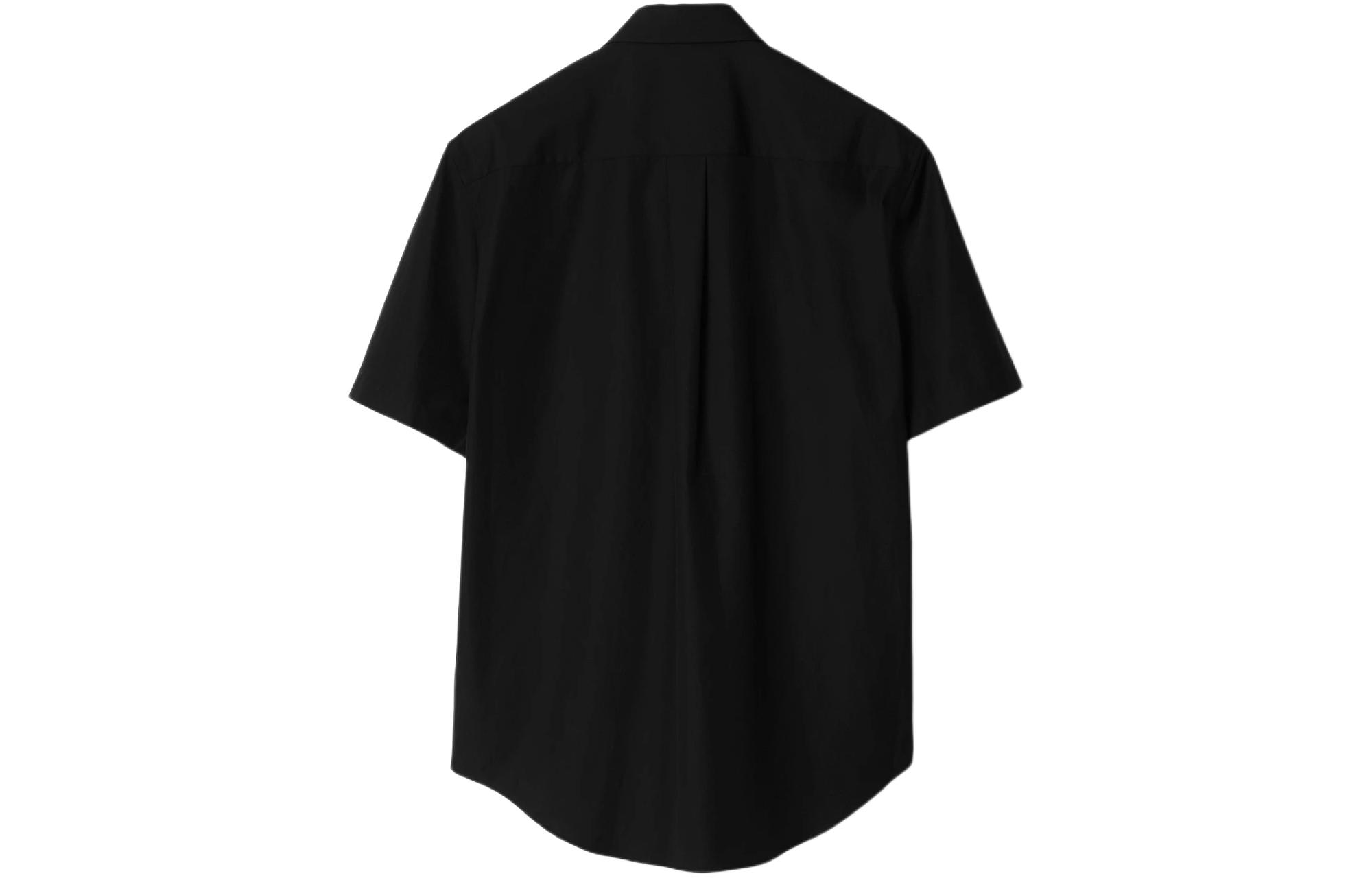 Burberry SS24  Black Short-Sleeve Shirt with Pocket. 80873111 圖 3