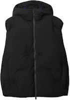 Burberry SS24 Black Sleeveless Hooded Puffer Vest Jacket. 80838191 Burberry SS24 Black Sleeveless Hooded Puffer Vest Jacket. 80838191