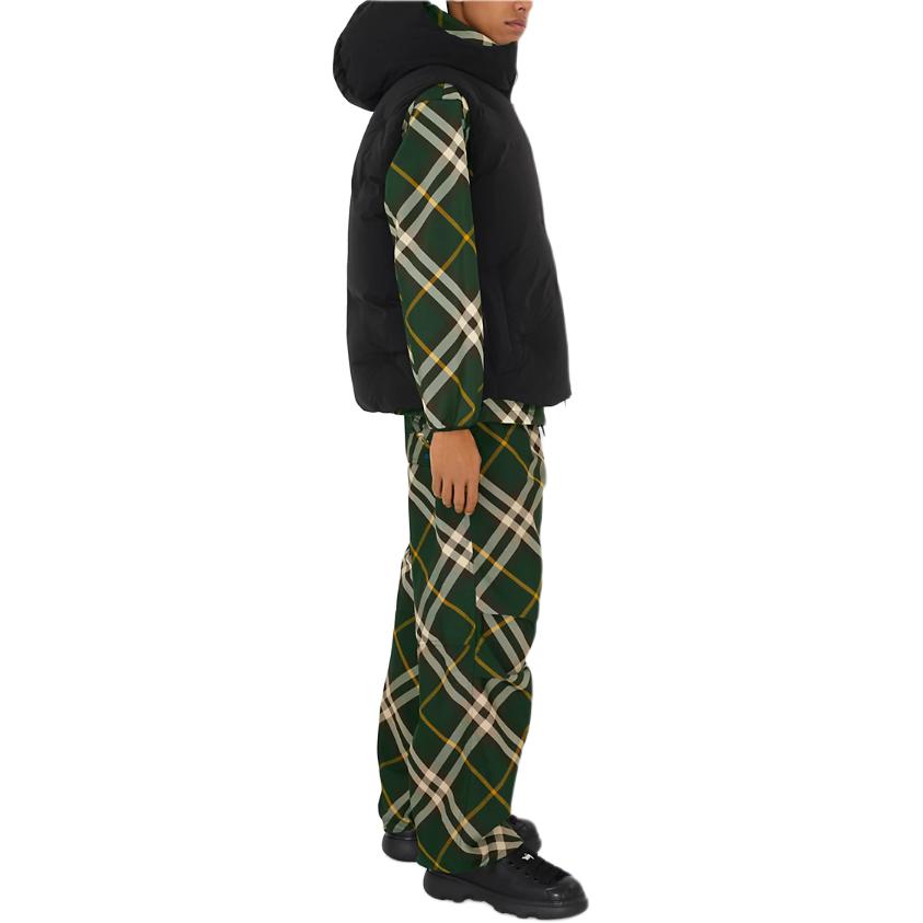 Details for Burberry SS24 黑色無袖連帽羽絨背心外套 80838191