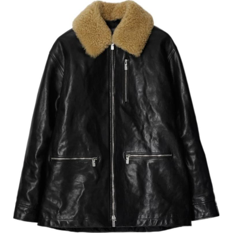 Burberry SS24  Black Solid Color Zip-Up Long Sleeve Jacket. 80917461 圖 2