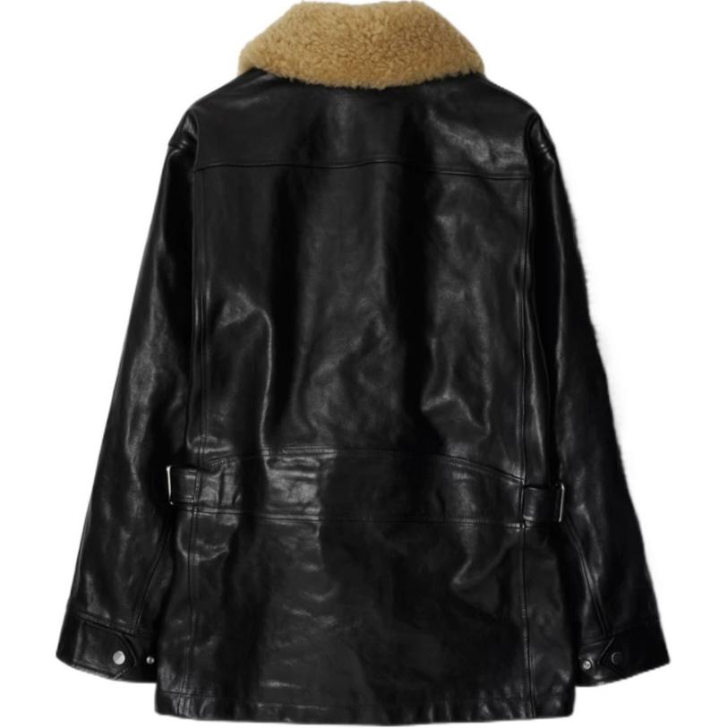 Burberry SS24  Black Solid Color Zip-Up Long Sleeve Jacket. 80917461 圖 3