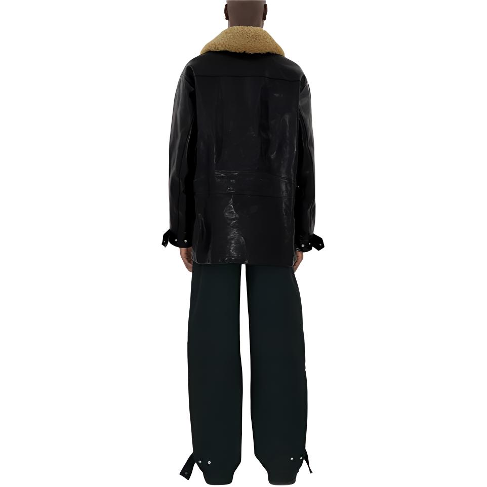 Burberry SS24  Black Solid Color Zip-Up Long Sleeve Jacket. 80917461 圖 5