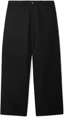 Burberry SS24 Celana Hitam Straight-Leg Kasual dengan Detail Jahitan. 80831731 Order Burberry SS24 Celana Hitam Straight-Leg Kasual dengan Detail Jahitan. 80831731