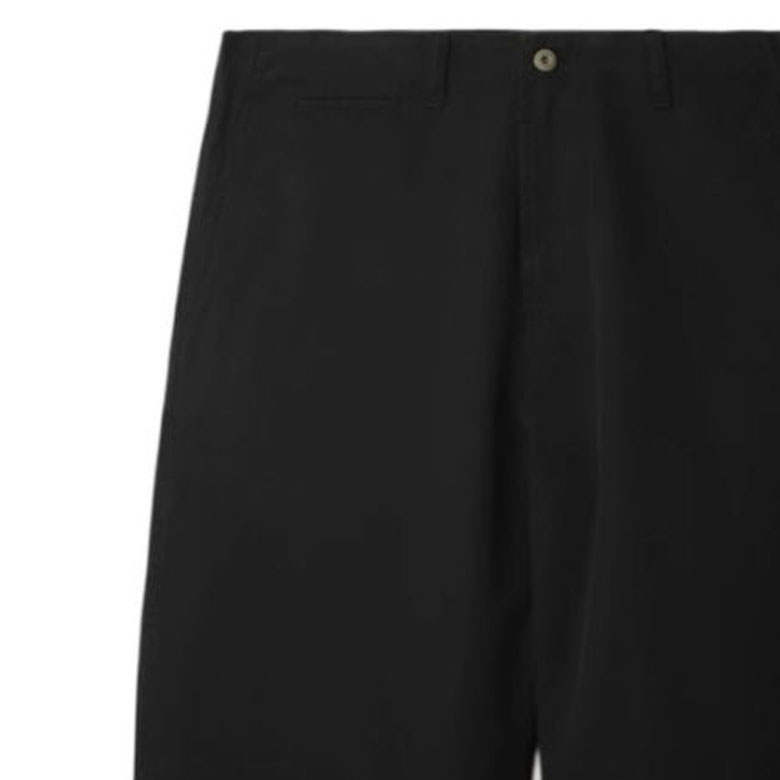 Sizing Burberry SS24 Celana Hitam Straight-Leg Kasual dengan Detail Jahitan. 80831731