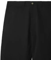Sizing Burberry SS24 黑色直筒休閒長褲附車線細節。 80831731