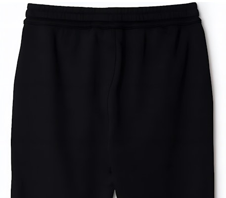 Burberry SS24 Seluar Jogger Knit Hitam Bergaris dengan Tali Serut. 80878691 Cheap Burberry SS24 Seluar Jogger Knit Hitam Bergaris dengan Tali Serut. 80878691