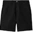 Buy Burberry SS24 Pantalones Cortos Negros Relaxed Twill con Botones 80836241