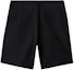 Lookbook Burberry SS24 Pantalones Cortos Negros Relaxed Twill con Botones 80836241