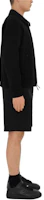 Details for Burberry SS24 Black Twill Button-Up Relaxed Shorts 80836241