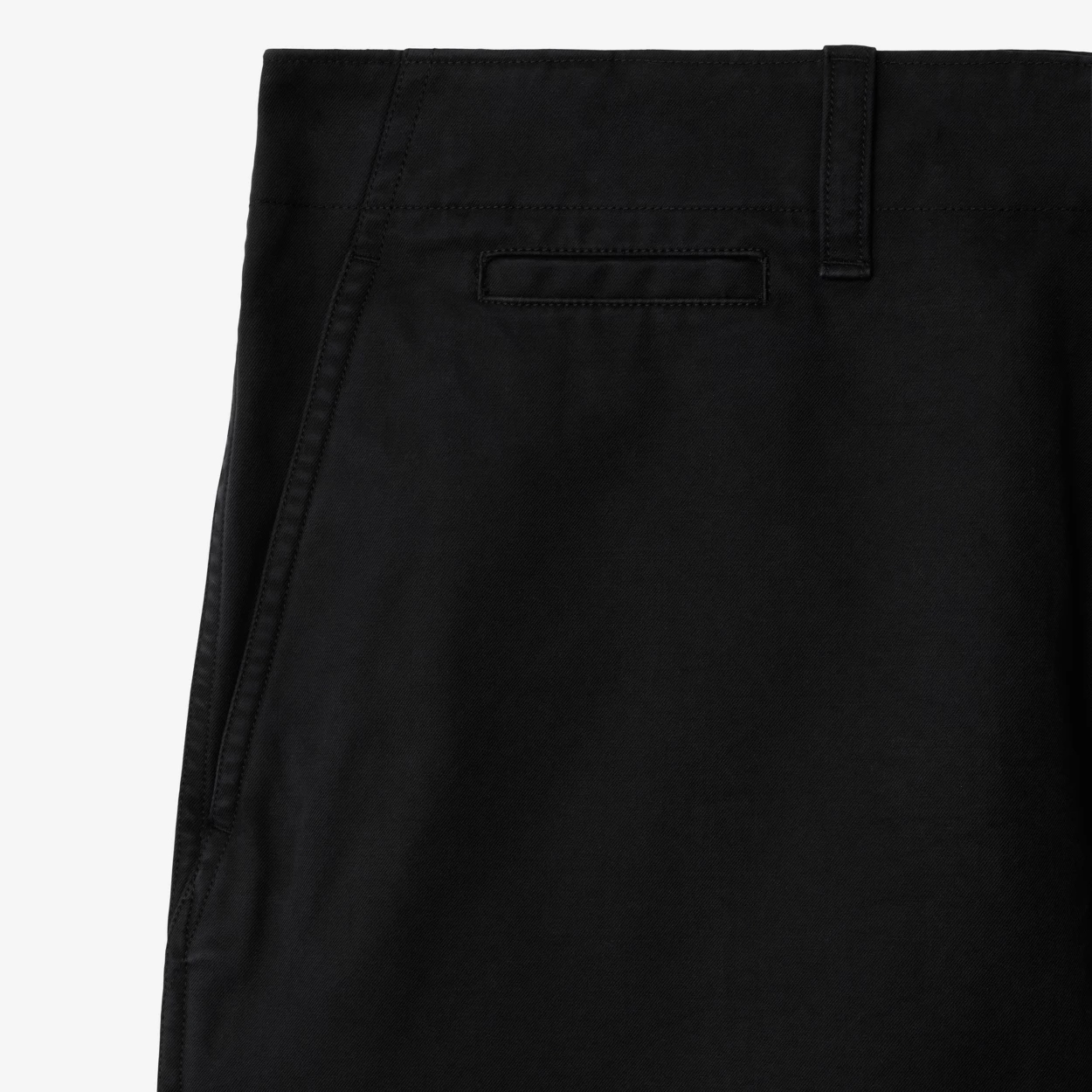 Burberry SS24  Black Twill Button-Up Relaxed Shorts 80836241 圖 7