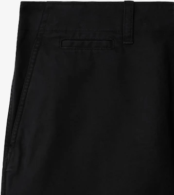 Burberry SS24 Pantalones Cortos Negros Relaxed Twill con Botones 80836241 Sizing Burberry SS24 Pantalones Cortos Negros Relaxed Twill con Botones 80836241