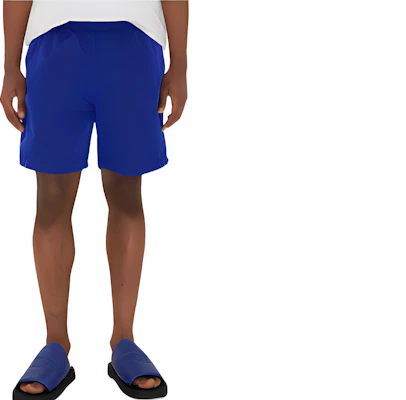 Burberry SS24 Seluar Pendek Biru Kasual dengan Warna Solid & Sulaman Logo. 80817951 Buy Burberry SS24 Seluar Pendek Biru Kasual dengan Warna Solid & Sulaman Logo. 80817951