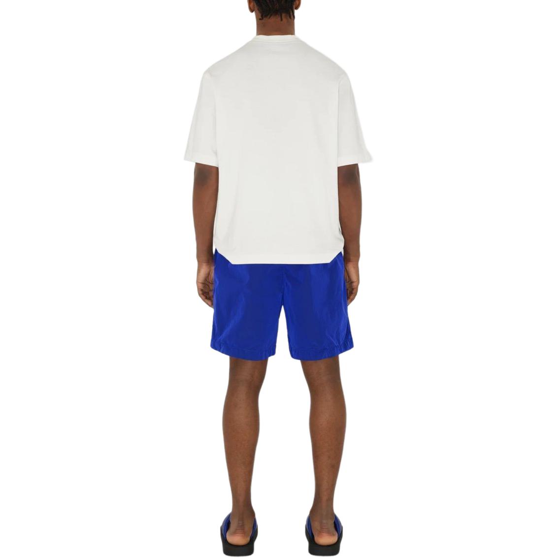 Purchase Burberry SS24 Seluar Pendek Biru Kasual dengan Warna Solid & Sulaman Logo. 80817951