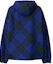 Lookbook Burberry SS24 藍色格紋連帽拉鍊外套 80836181