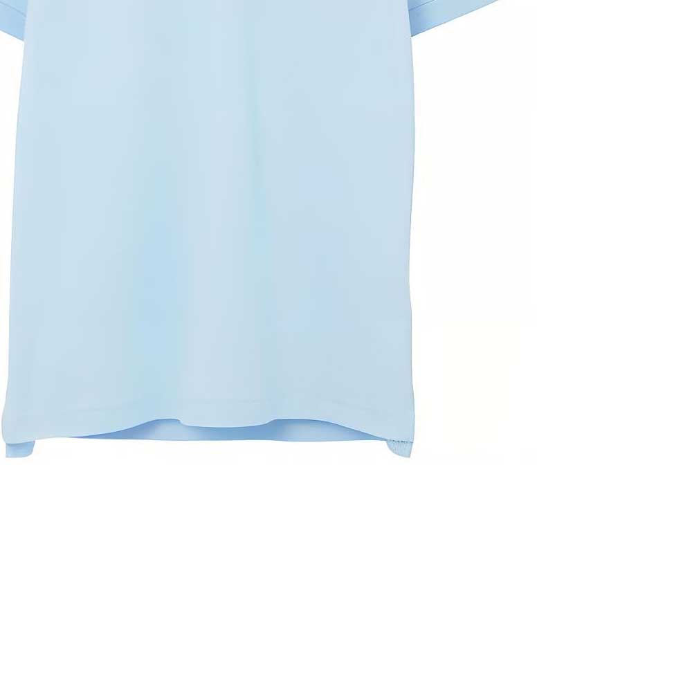 Sizing Burberry SS24  Blue Polo Shirt with Solid Color and Logo Embroidery. 80707371