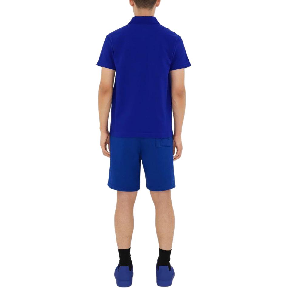 Details for Burberry SS24 藍色短袖POLO衫 帶刺繡標誌款式 80849361