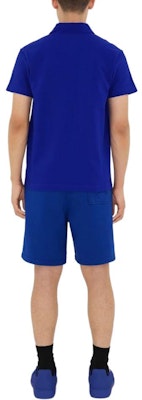 Burberry SS24 藍色短袖POLO衫 帶刺繡標誌款式 80849361 Details for Burberry SS24 藍色短袖POLO衫 帶刺繡標誌款式 80849361