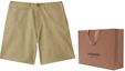 Shop Burberry SS24 Shorts Marrones Rectos Casual de Tiro Medio. 80836221