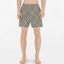 Shop Burberry SS24 Check Mid-Rise Drawstring Swim Shorts Moss Green. 80873361