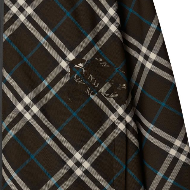 Cheap 博柏利 SS24 格纹可翻转连帽拉链夹克 多色 80926751