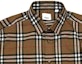 Details for 버버리 SS24 체크 프린트 반소매 캐주얼 셔츠 카키 80846901
