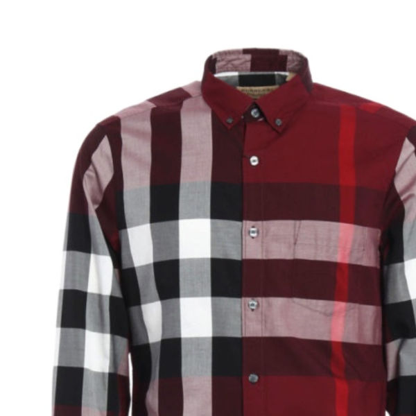 Burberry SS24  Checkered Long-Sleeve Button-Up Shirt - Multicolor 39961071 圖 6