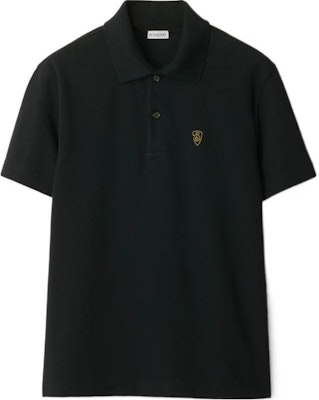 博柏利 SS24 煤黑色純色標誌短袖POLO衫 80998821 Buy 博柏利 SS24 煤黑色純色標誌短袖POLO衫 80998821