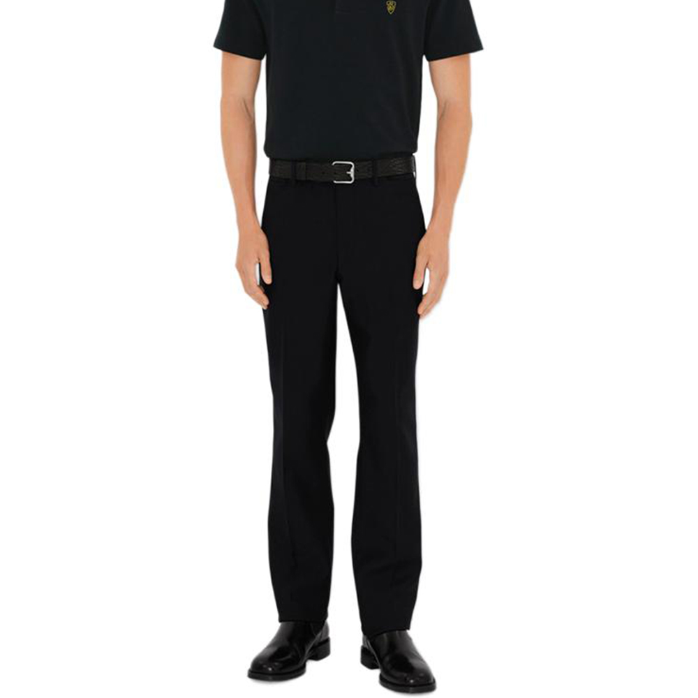 Details for 巴宝莉 SS24 煤黑色纯色Logo短袖POLO衫. 80998821