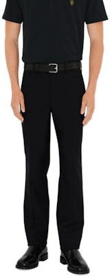 博柏利 SS24 煤黑色純色標誌短袖POLO衫 80998821 Details for 博柏利 SS24 煤黑色純色標誌短袖POLO衫 80998821