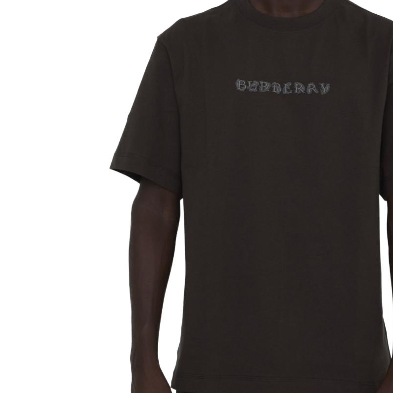 Burberry SS24  Coffee Brown Logo Print Crew Neck Short Sleeve T-Shirt 80978751 圖 6