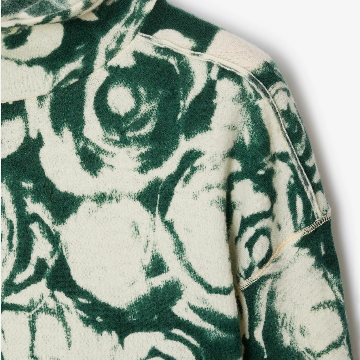 Burberry SS24  Colorblock Rose Print Hoodie Sweater Multicolor. 80830771 圖 7