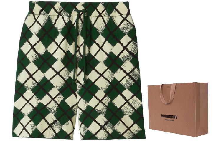 Burberry SS24  Diamond Check Print Casual Shorts 80811561 圖 4