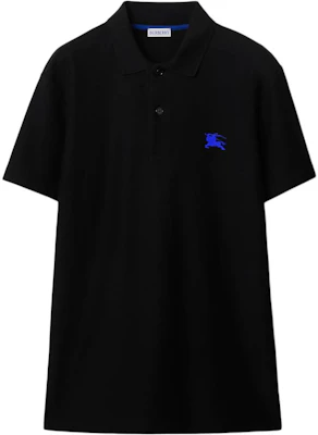 博柏利 SS24 马术骑士标志修身版黑色 Polo 衫 80849371 Order 博柏利 SS24 马术骑士标志修身版黑色 Polo 衫 80849371