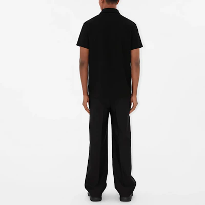 博柏利 SS24 马术骑士标志修身版黑色 Polo 衫 80849371 Details for 博柏利 SS24 马术骑士标志修身版黑色 Polo 衫 80849371