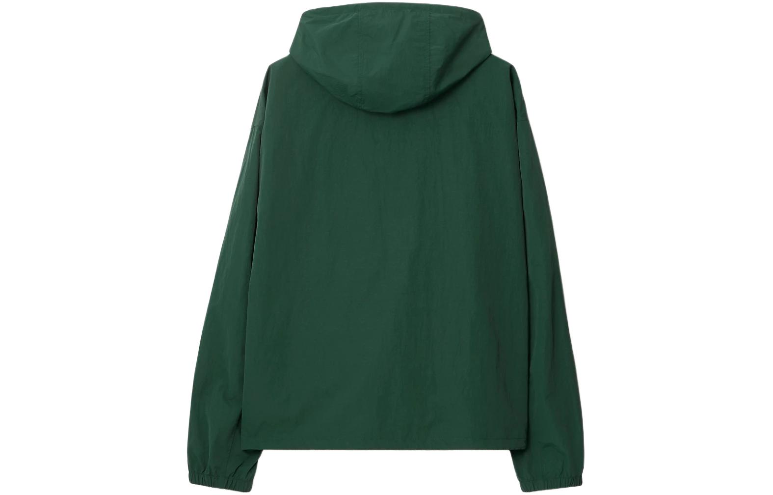 Lookbook 博柏利 SS24 绿色印花连帽拉链夹克. 80890951