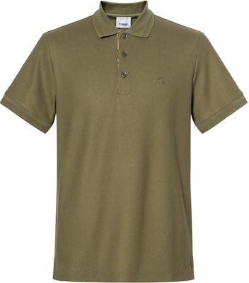 Burberry SS24 綠色刺繡Logo純色短袖POLO衫。 80675861 Order Burberry SS24 綠色刺繡Logo純色短袖POLO衫。 80675861