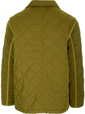 Burberry SS24 Jaket Kasual Lengan Panjang Quilted Hijau. 80838101 Lookbook Burberry SS24 Jaket Kasual Lengan Panjang Quilted Hijau. 80838101