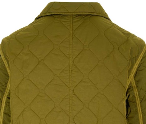 Burberry SS24 Jaket Kasual Lengan Panjang Quilted Hijau. 80838101 Sizing Burberry SS24 Jaket Kasual Lengan Panjang Quilted Hijau. 80838101