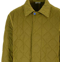 Cheap Burberry SS24 Jaket Kasual Lengan Panjang Berlapik Hijau 80838101