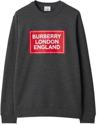 博柏利 SS24 灰色字母印花圆领套头卫衣. 80843441 Buy 博柏利 SS24 灰色字母印花圆领套头卫衣. 80843441