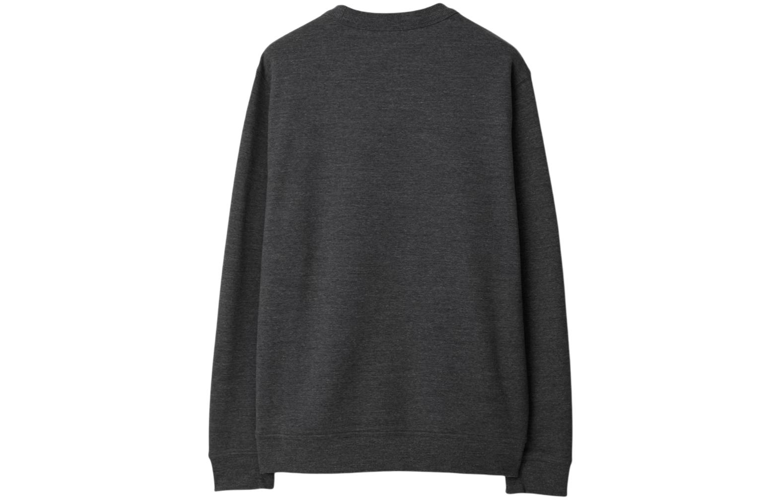 Lookbook 博柏利 SS24 灰色字母印花圆领套头卫衣. 80843441