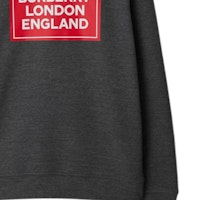 Burberry SS24 Kelabu Letter Print Crewneck Pullover Sweatshirt. 80843441 Sizing Burberry SS24 Kelabu Letter Print Crewneck Pullover Sweatshirt. 80843441