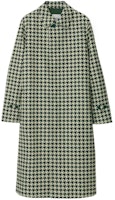 Burberry SS24 Houndstooth Print Long Single-Breasted Coat Multicolor. 80836631 Burberry SS24 Houndstooth Print Long Single-Breasted Coat Multicolor. 80836631